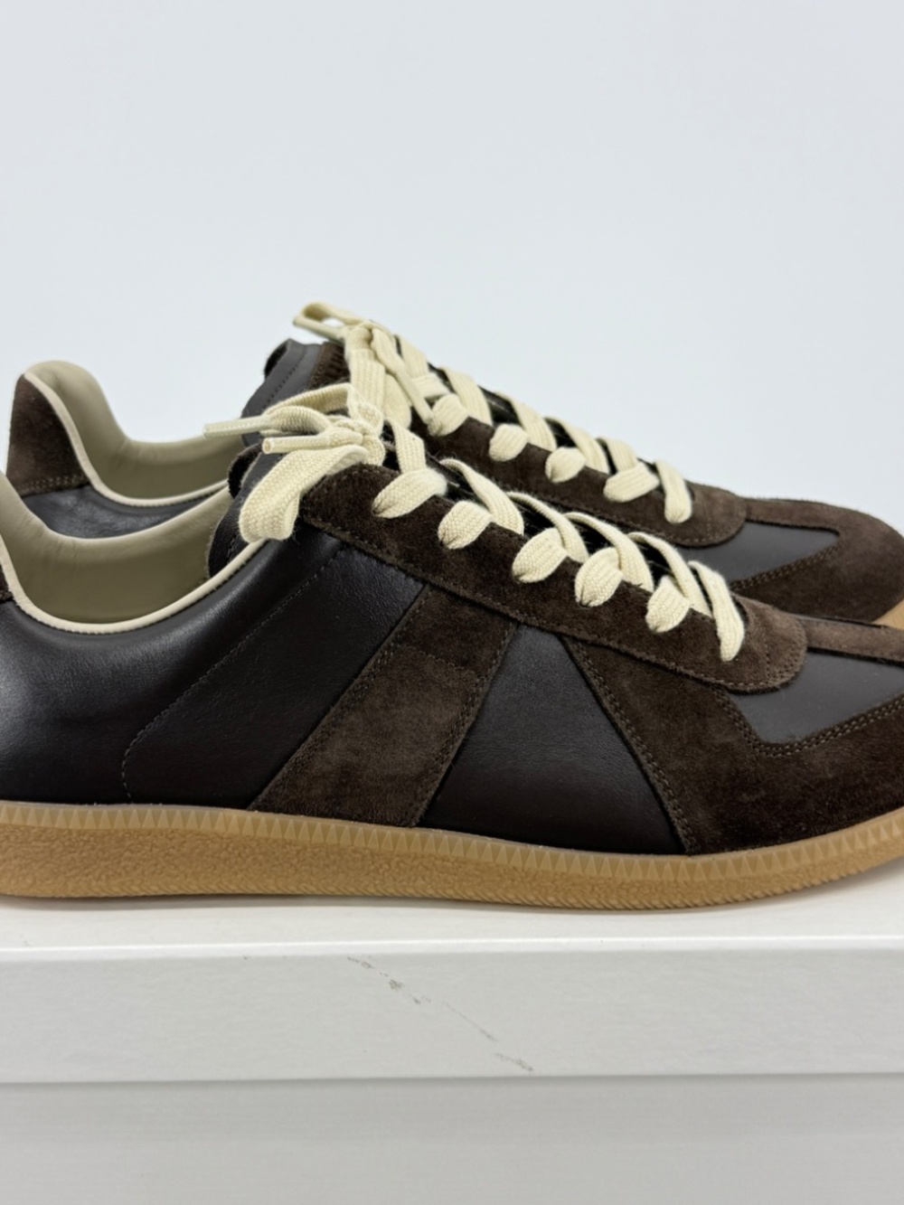 Maison Margiela GAT Low Brown Suede